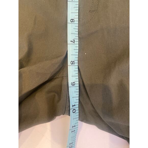 Mammut Olive Green Women’s Jogger Pants EUC Sz 8 Woven Cotton Outdoor Pockets - Picture 11 of 14